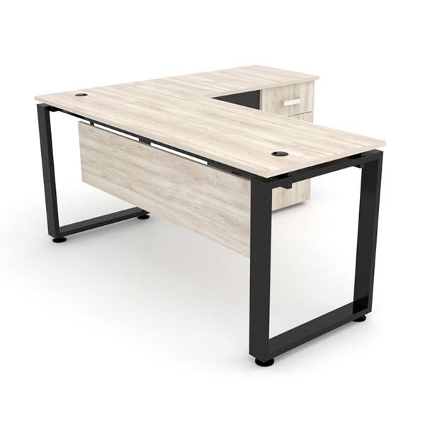 ESCRITORIO QUADRA CON LATERAL Y PEDESTAL 600x600 1